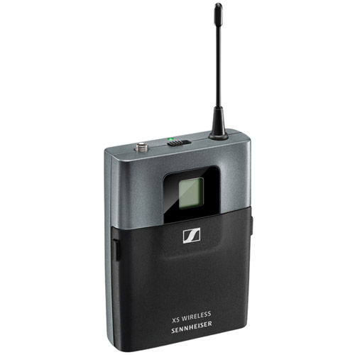 Wireless headmic set. Includes (1) EM XSW 1, (1) SK XSW, (1) ME 3-II lavalier headmic (cardioid, co