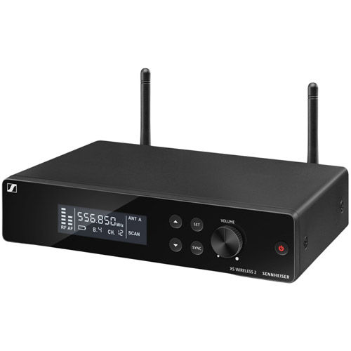 Wireless headmic set. Includes (1) EM XSW 2, (1) SK XSW, (1) ME 3-II lavalier headmic (cardioid, co