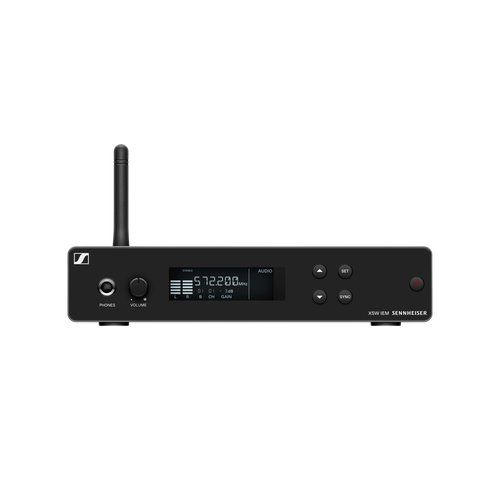 Single half-rack stereo UHF transmitter, rugged metal housing – part of the XS Wireless IEM series