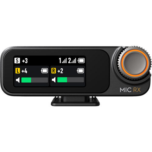 Mic 2 - 2 Transmitter/1 Receiver Kit with Charging Case - Shadow Black