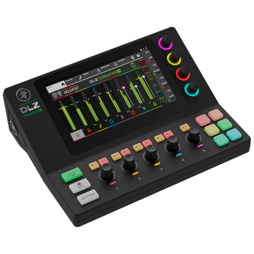 Compact Adaptive Digital Mixer for Podcasting and Streaming, Featuring Mix Agent Technology