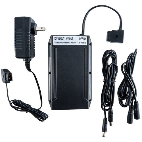 Porta-Pak Battery with D-Tap Output & Charger (9V/12V) for DSLR Cameras (12V, 72Wh, Lithium-Ion