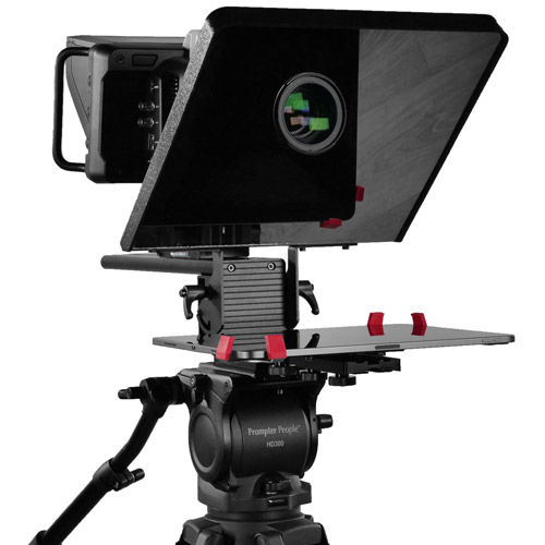 FLEX PLUS 15MM RAIL MOUNT SERIES TELEPROMPTER 12" TABGABBER PRO IPAD/TABLET MODEL WITH TABGRABBE