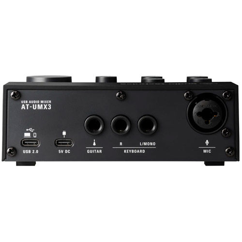 AT-UMX3 Livestreaming USB Audio Mixer