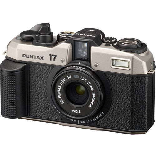 PENTAX 17 DARK SILVER, Half-Frame Film Camera