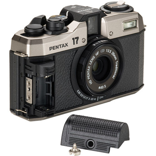 PENTAX 17 DARK SILVER, Half-Frame Film Camera