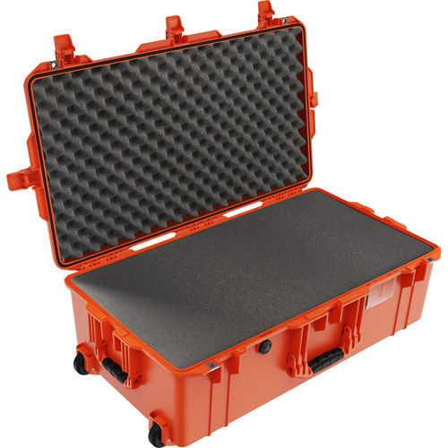 1615Air Wheeled Hard Case with Foam - Orange