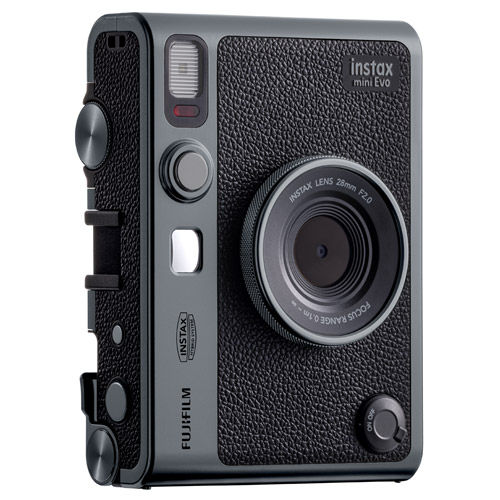 Instax Mini EVO Camera, Dark Silver 90th Anniversary Bundle