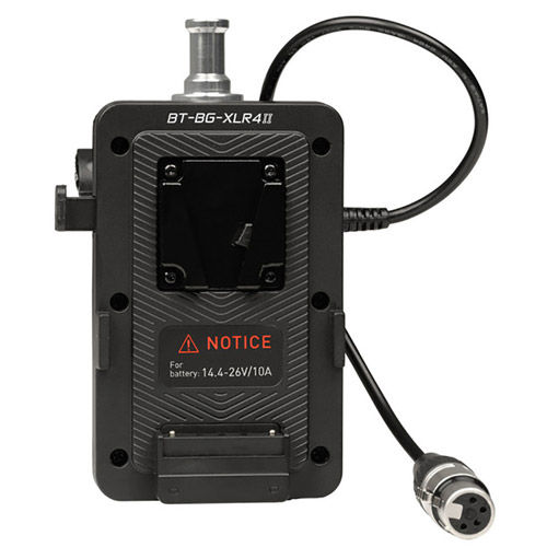 V-Mount Battery Grip with 4-Pin XLR Connector