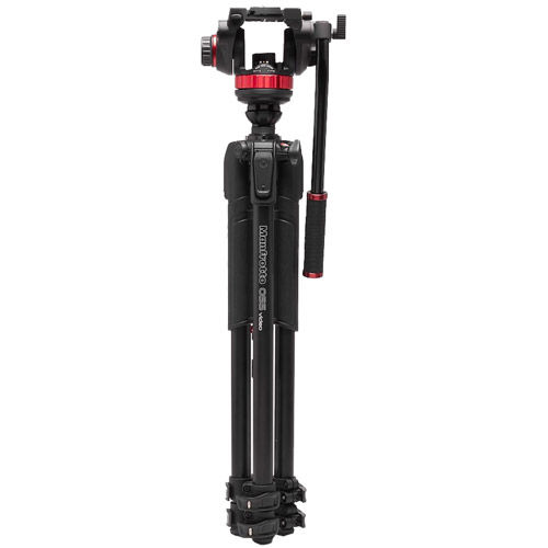 055X ALU Tripod 3-Section w/MVH502AH Video Head