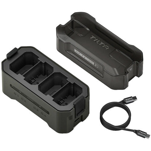 Portable Charging Station for NP-FZ100 Batteries (Four Bay, 45W PD)