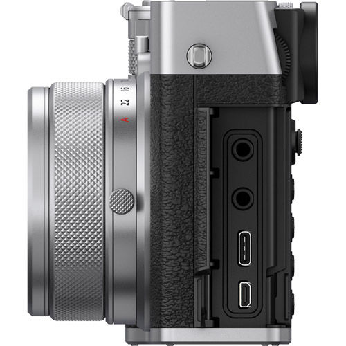 GFX100RF Mirrorless Camera, Silver