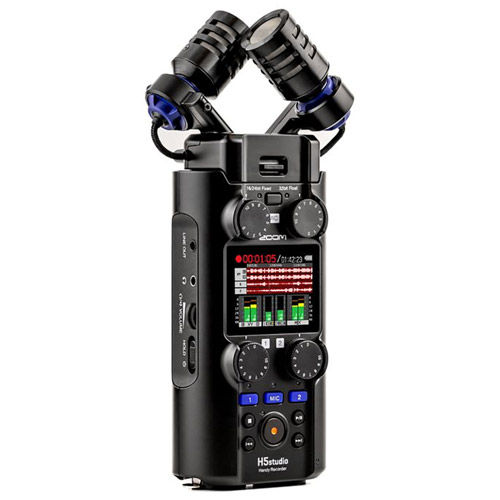 H5studio 4-Track Handy Recorder with 32-Bit Float Recording