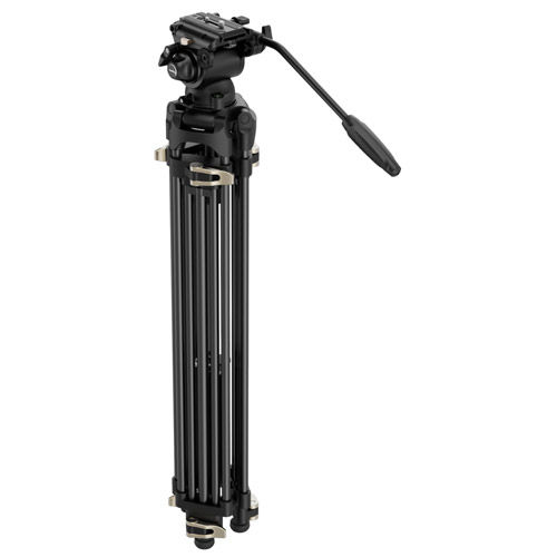 Heavy-Duty Fluid Head Tripod Kit AD-01S
