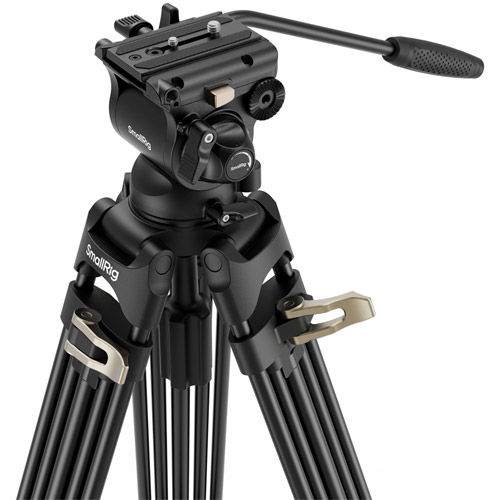 Heavy-Duty Fluid Head Tripod Kit AD-01S