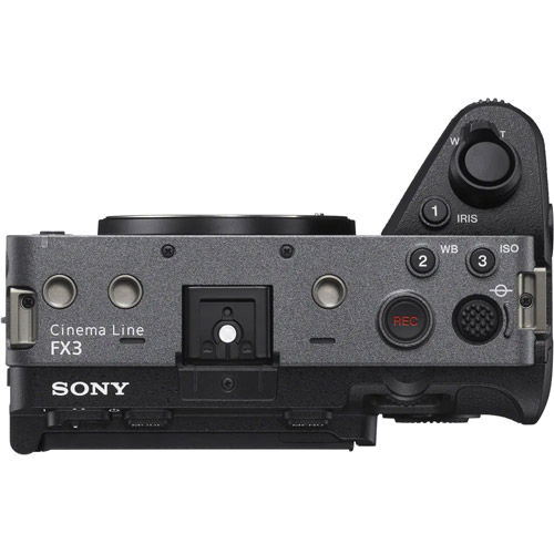 FX3A Full-Frame Cinema Camera with XLR Handle Unit