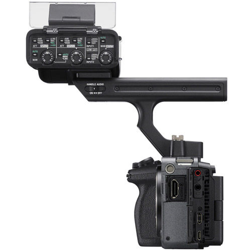 FX3A Full-Frame Cinema Camera with XLR Handle Unit