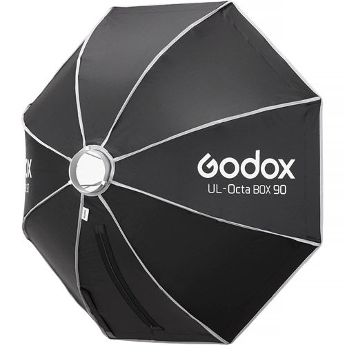 90cm Umbrella-Style Octabox Bowens Mt w/Grid