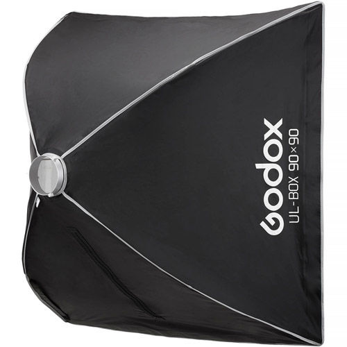 90x90cm Umbrella-Style Softbox Bowens Mt w/Grid