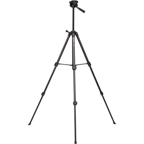 T800EX Digital Tripod - 3 Section Aluminum Legs with 3-Way Pan/Tilt + Verticle Postion Head