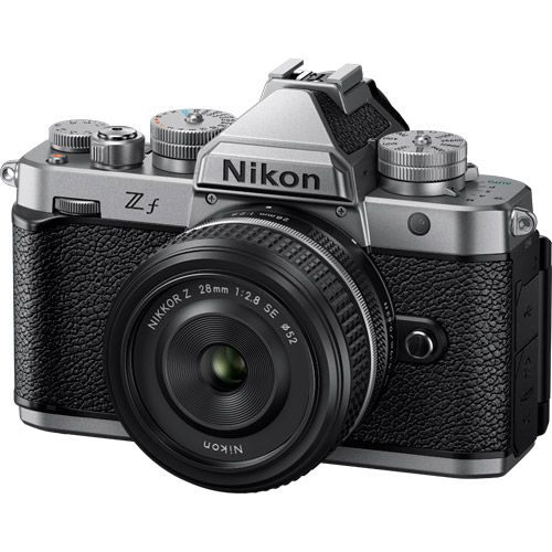 Nikon Zf Mirrorless Body, Silver 34327 Mirrorless Cameras