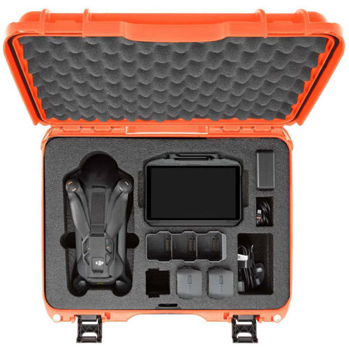 925 Case w/ Custom Foam Insert for DJI Mavic 4Pro Creator Combo - Orange