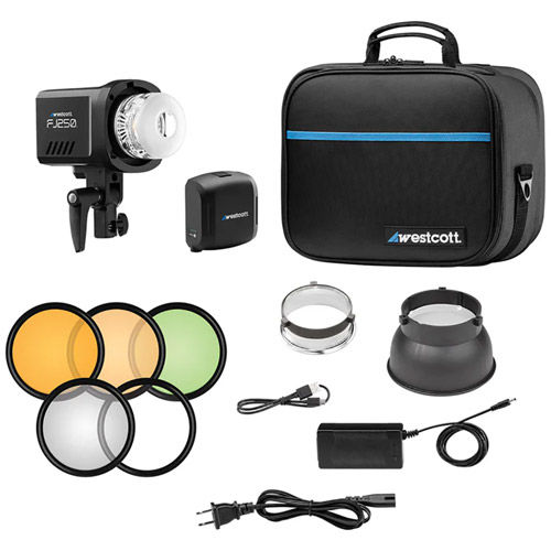 FJ250 Touchscreen Strobe with FJ Pro AC/DC Battery