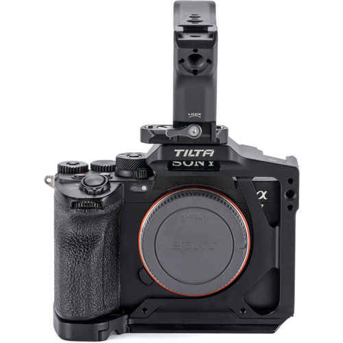 Half Camera Cage for Sony Alpha 7 V Lightweight Kit - Black