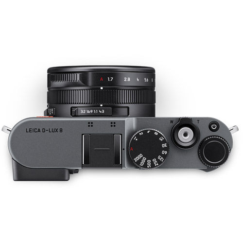 Leica D-Lux 8 Digital Camera Metal Gray 19213 Point & Shoot
