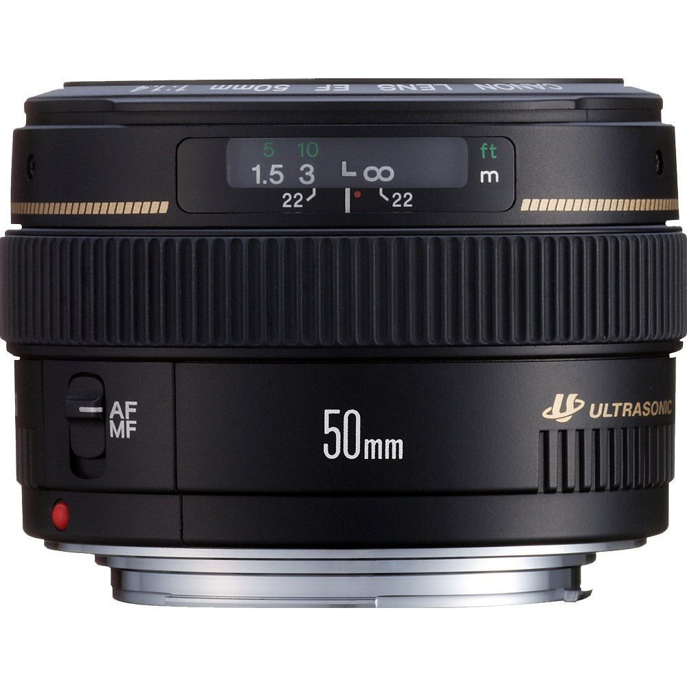 Canon EF 50mm f/1.4 USM Lens 2515A003 Full-Frame Fixed Focal