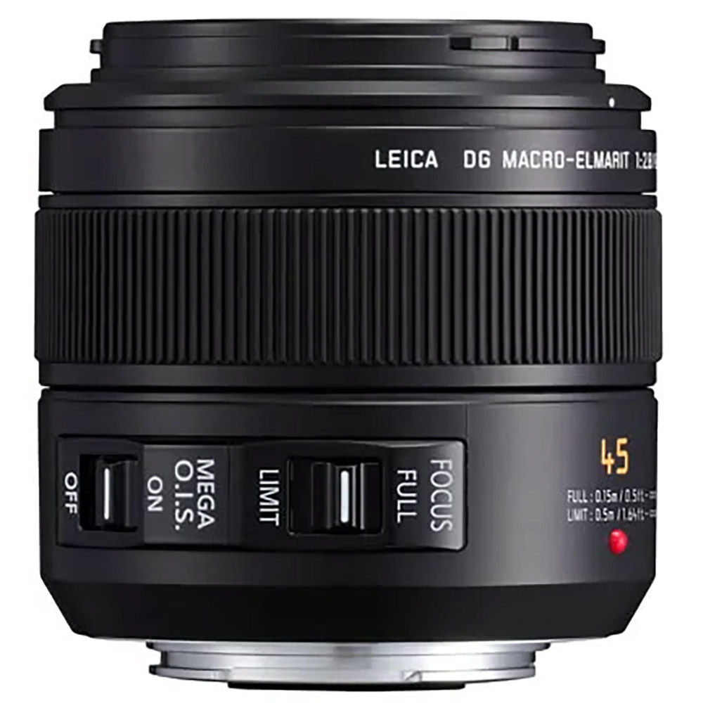 Panasonic Leica DG Macro-Elmarit 45mm f/2.8 Mega OIS Lens