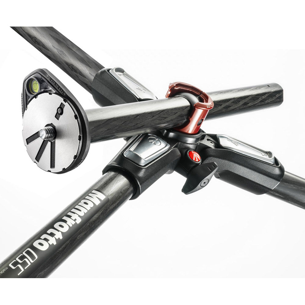 Manfrotto MT055CXPRO3 Carbon Fibre 3 Section Tripod Tripod Legs