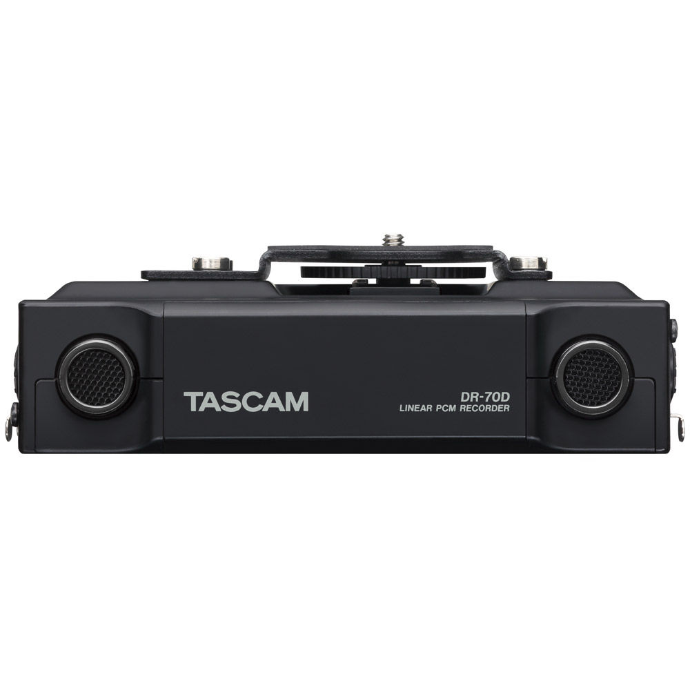 Tascam DR-70D 6-Input / 4-Track Multi-Track Field Recorder with