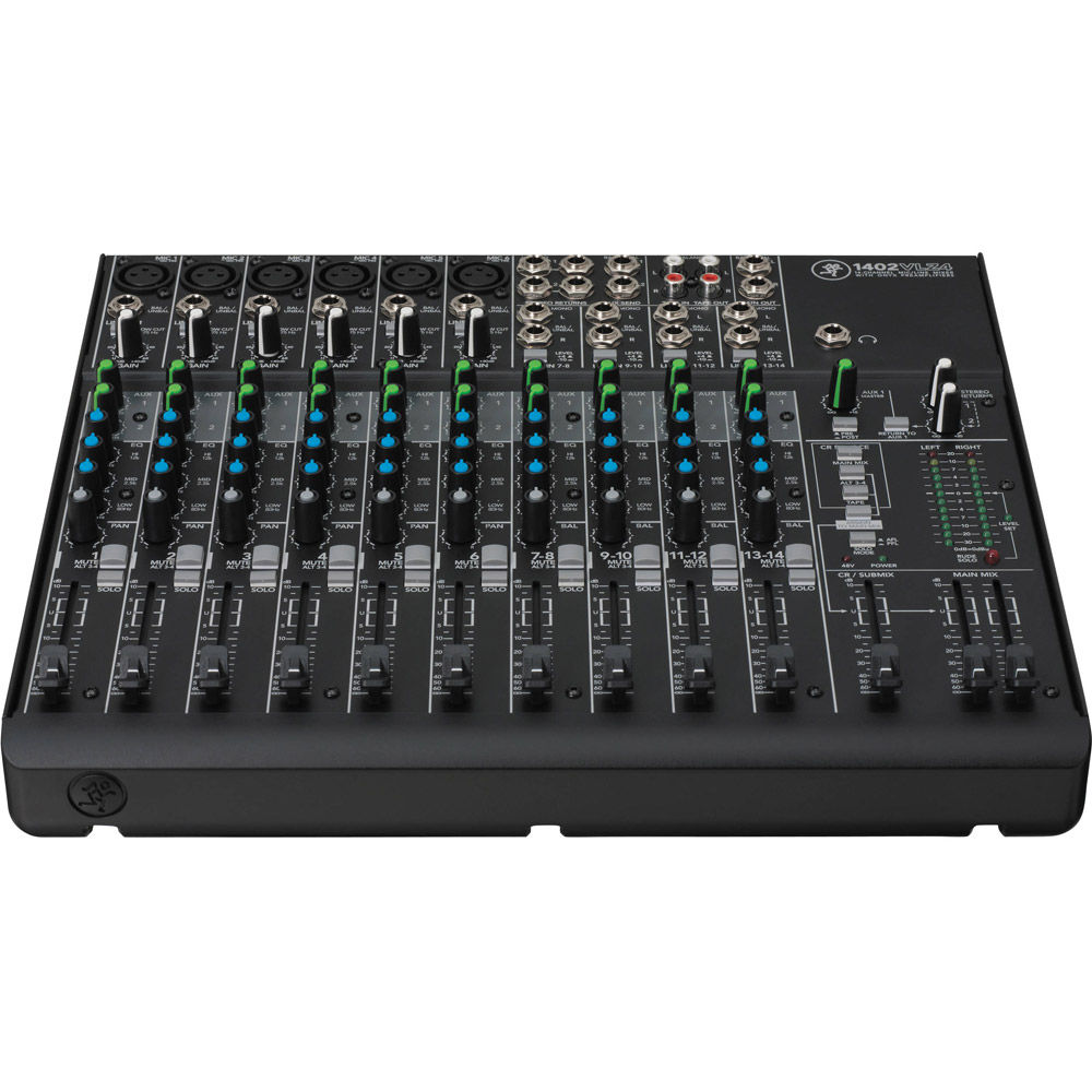 Mackie 1402VLZ4 14-Channel Compact Mixer MAC-1402VLZ4 Audio Mixers