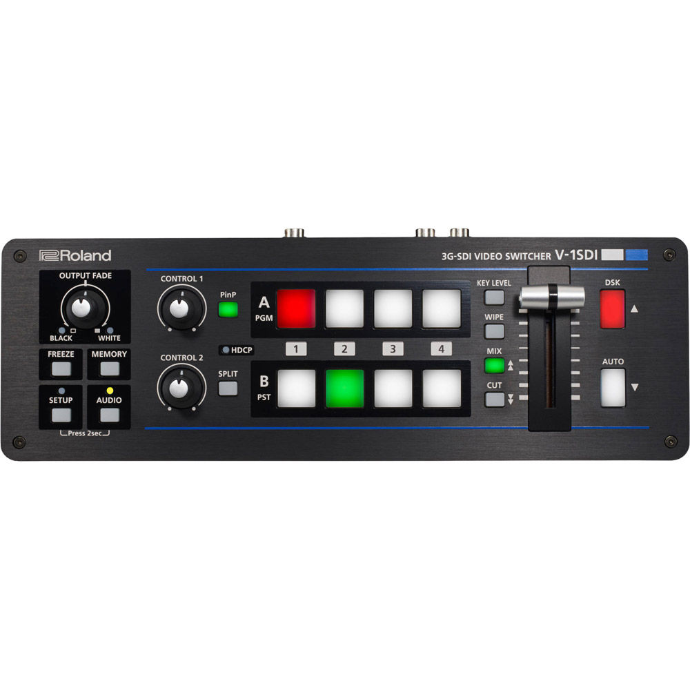 Roland V 1sdi 3g Sdi Video Switcher 4 Channel Sdi Hdmi Hd Converters Vistek Canada Product Detail