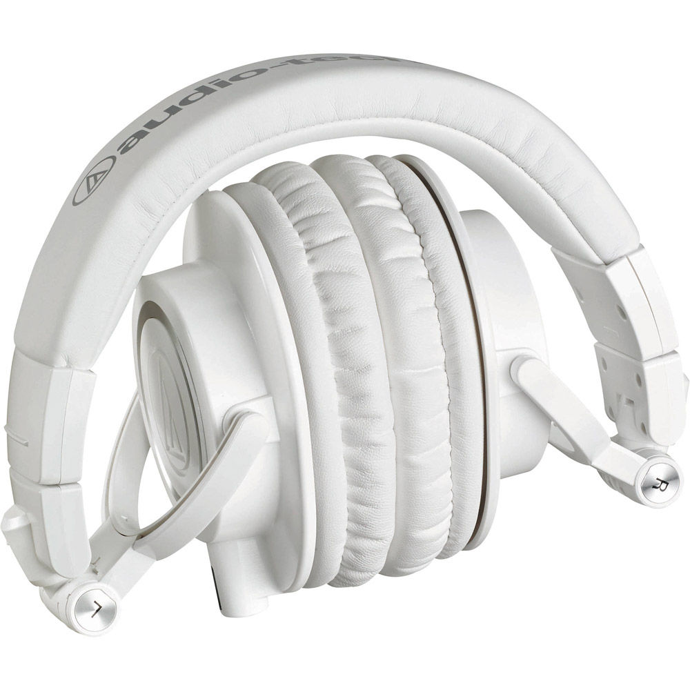 Audio Technica ATH-M50xWH Professional Monitor Headphones - White 