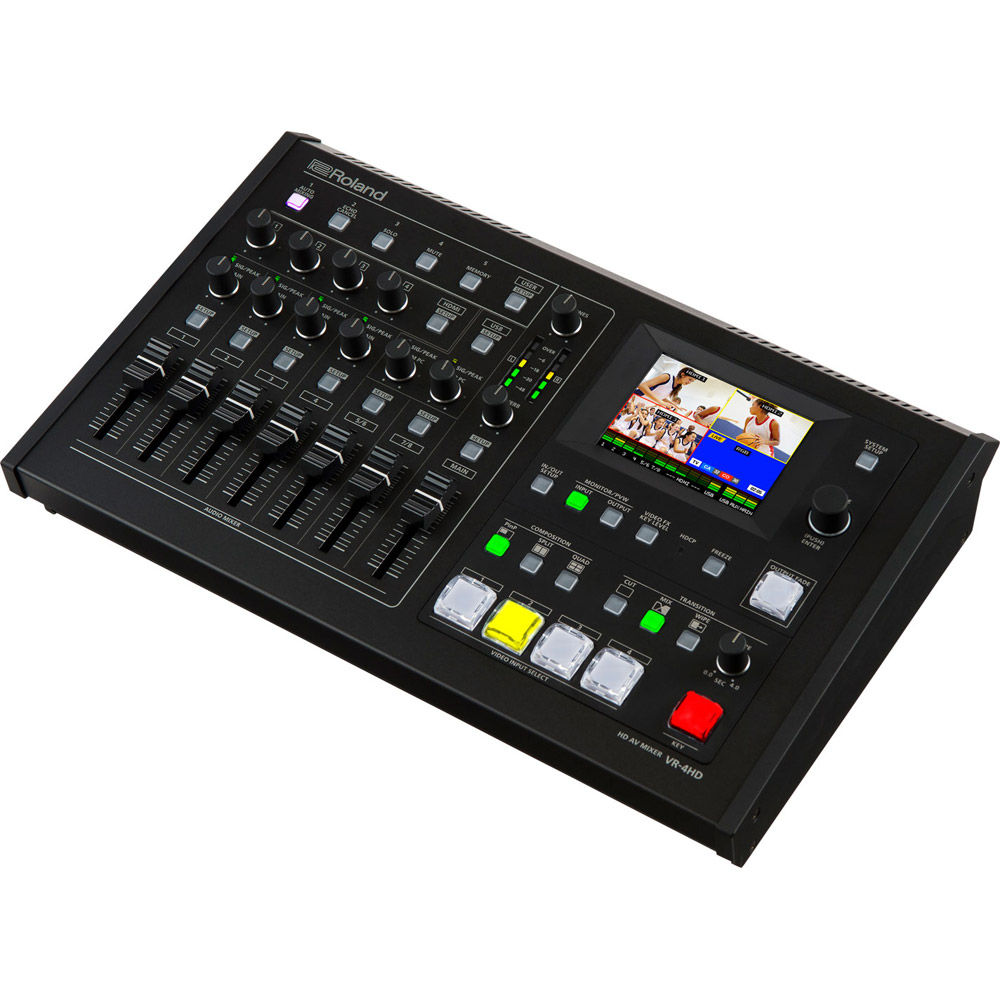 Roland VR-4HD HD AV Mixer Edit Controllers - Vistek Canada Product 