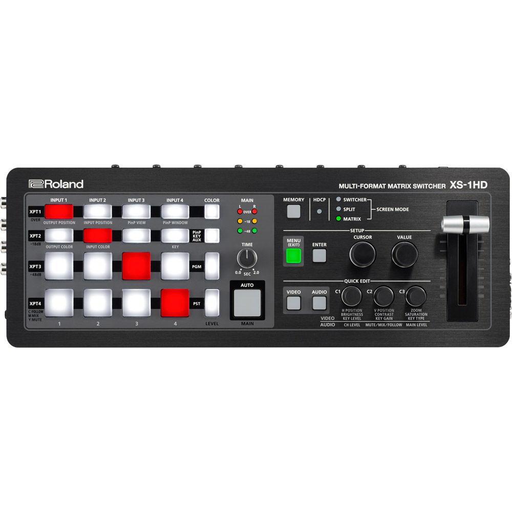 Roland Multi-Format Matrix Switcher XS-1HD Edit Controllers