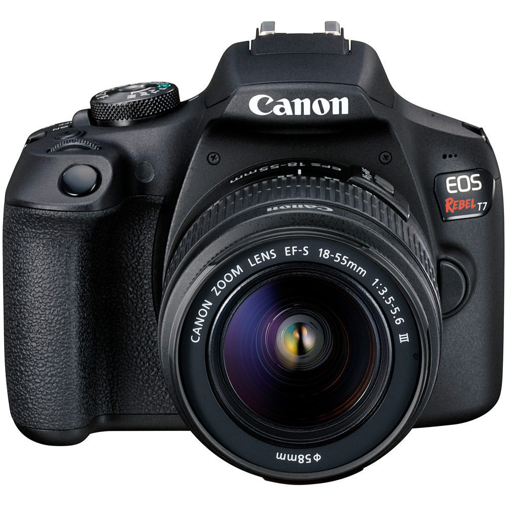 Canon EOS Rebel T7 w/ EF-S 18-55mm DC III 2727C003 DSLR