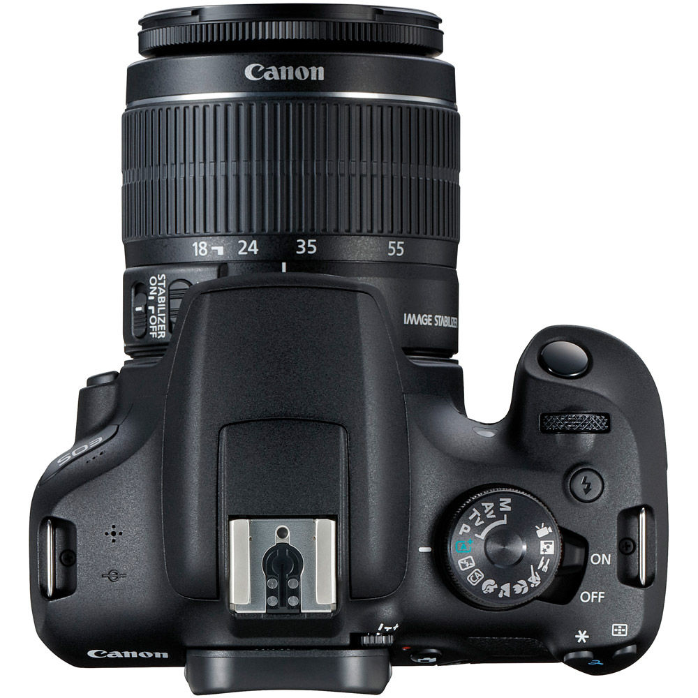 Canon EOS Rebel T7 w/ EF-S 18-55mm DC III 2727C003 DSLR Cameras