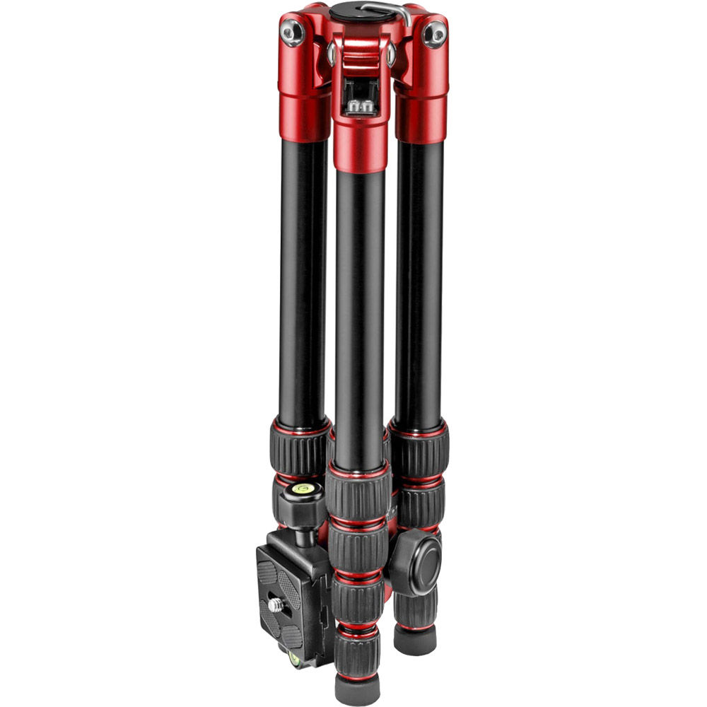 Manfrotto Element Traveller Aluminum Tripod Kit Small Red 5Section