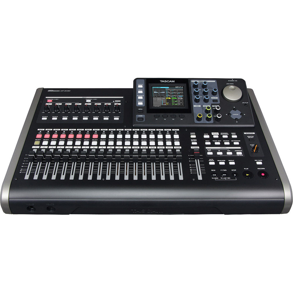 配信機器・PA機器・レコーディング機器 TASCAM DP-24SD Tascam DP-24SD 24-Track Digital Portastudio Digital Audio