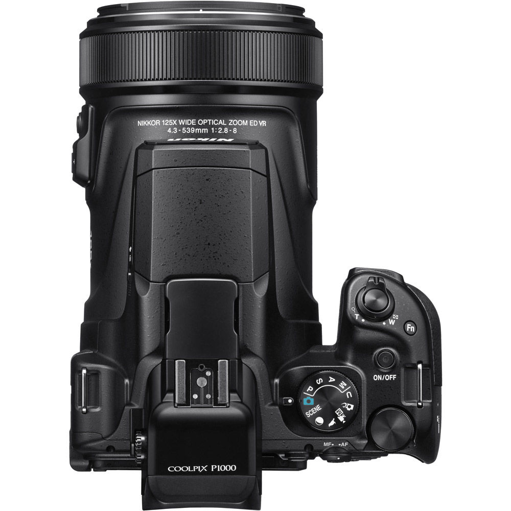 Nikon Coolpix P1000 Black 32024 Digital Point & Shoots Long Zoom