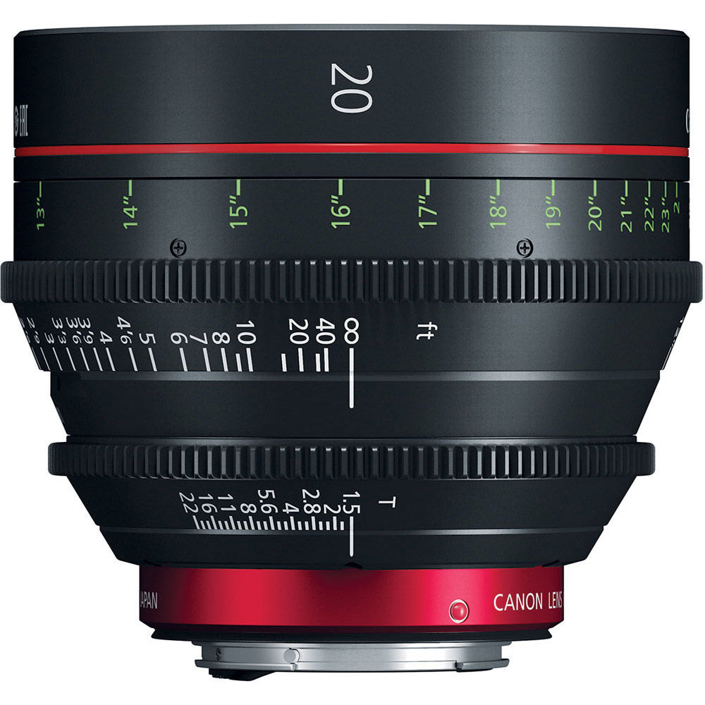 Canon CN-E 20mm T1.5 EF Prime Lens 3174C002 Video Cine Lenses
