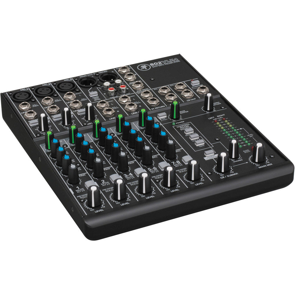 未使用7inch BASI AS MELLOW (849 MUSIC) Mackie 8-channel Ultra Compact Mixer MAC-802VLZ4 Audio Mixers