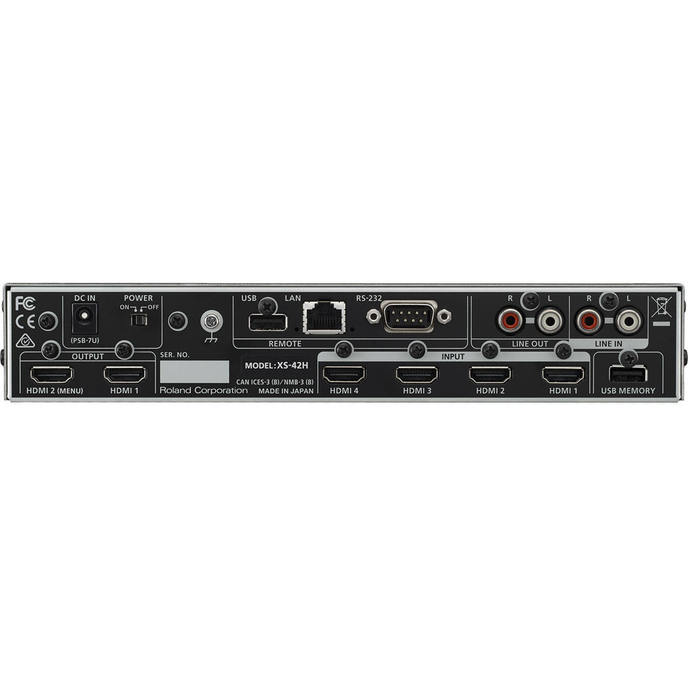 Roland Xs 42h Matrix Switcher Hd Converters Vistek Canada Product Detail