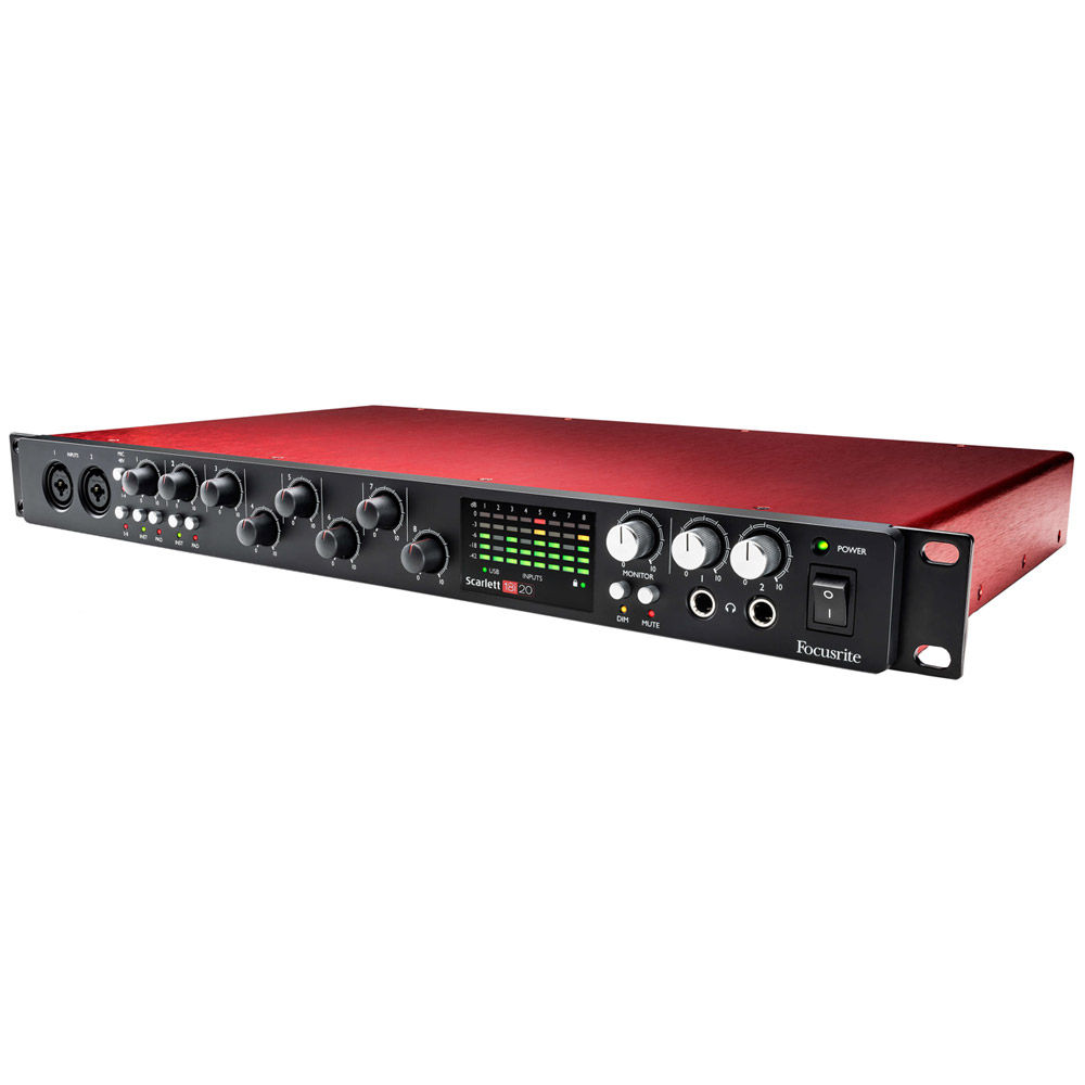 Focusrite Plc. Scarlett 18i20 18-in, 20-out USB Audio Interface