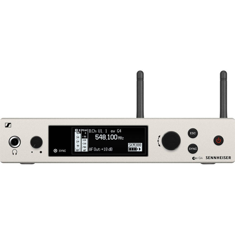Sennheiser EM 300-500 G4-AW+Rackmount true diversity receiver GA3 rackmount  not included frequency AW+ 470-558Mh