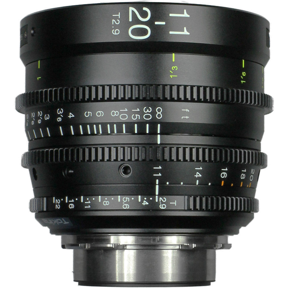 Tokina 11-20mm T2.9 Super 35mm Cinema Lens for PL Mount