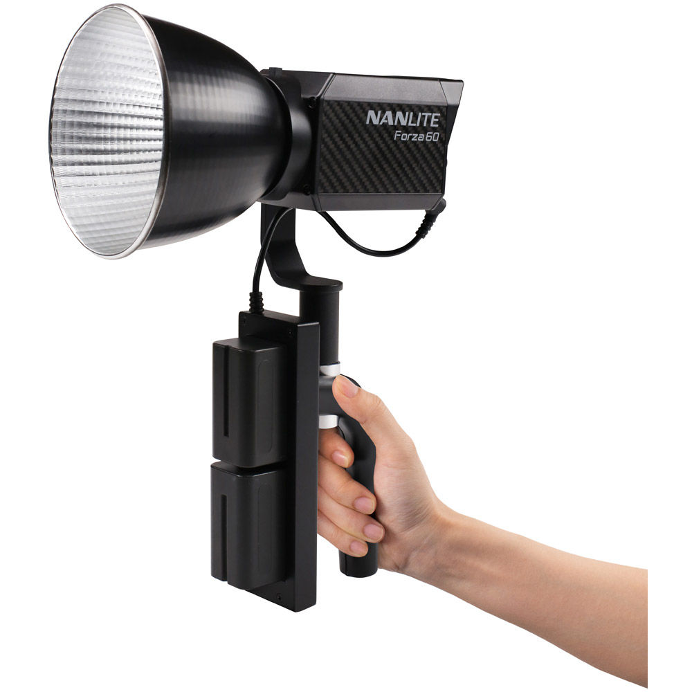 Nanlite Forza 60 Battery Grip (NP-F Battery Compatibility
